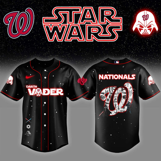 Washington Nationals x Stars Wars Darth Vader Night Baseball Jersey Editions Limited