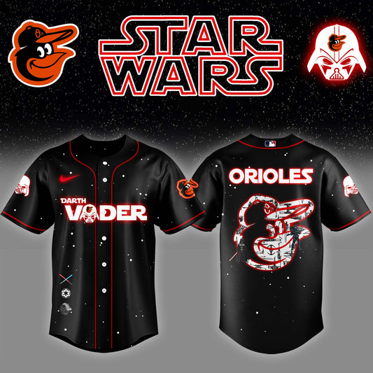Baltimore Orioles x Stars Wars Darth Vader Night Baseball Jersey Editions Limited