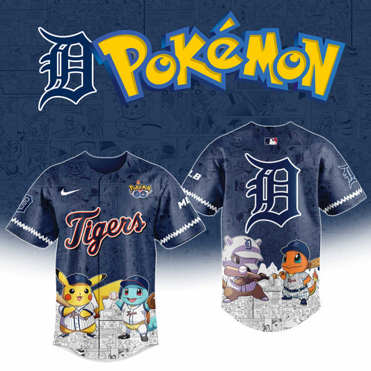Detroit Tigers x Polemon GO Special Edition Jersey
