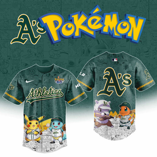 Athletics x Polemon GO Special Edition Jersey