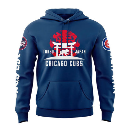 Chicago Cubs 2025 Tokyo Hoodie