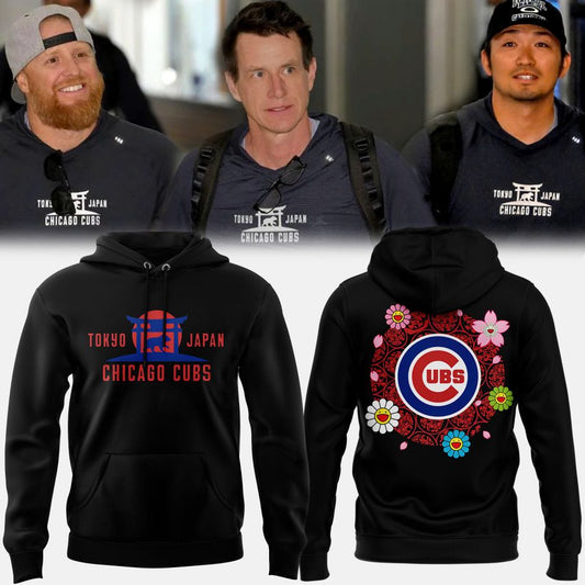 Chicago Cubs 2025 MLB World Tour: Tokyo Series New Hoodie