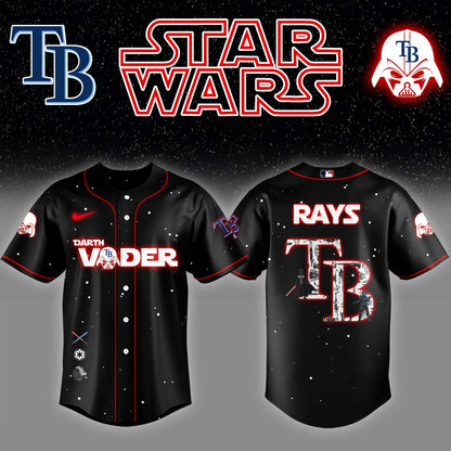 Tampa Bay Rays x Stars Wars Darth Vader Night Baseball Jersey Editions Limited