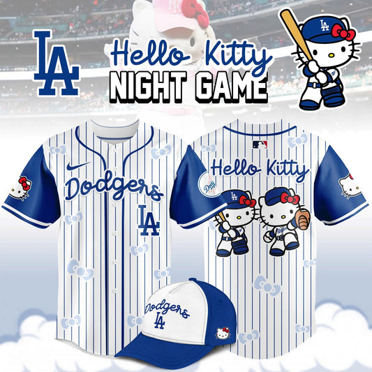 Los Angeles Dodgers MLB x Hello Kitty Night Game Limited Edition Jersey 2025