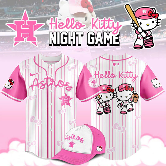 Houston Astros Hello Kitty Night 2025 Jersey