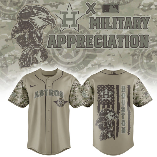 Houston Astros x Veteran U.S 2025 Baseball Jersey