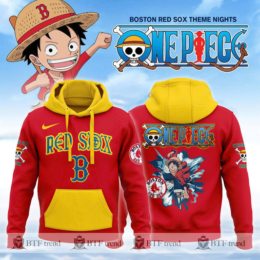 Boston Red Sox x One Piece Night Game 2025 Limited Edition Shirt