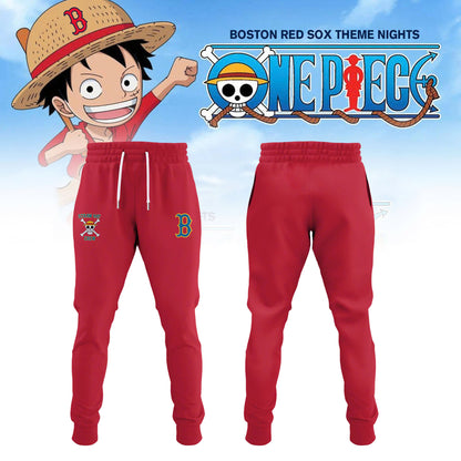 Boston Red Sox x One Piece Night Game 2025 Limited Edition TShirt