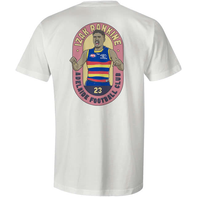 Adelaide Crows AFL x Izak Rankine Signature Special Edition Tshirt 2025