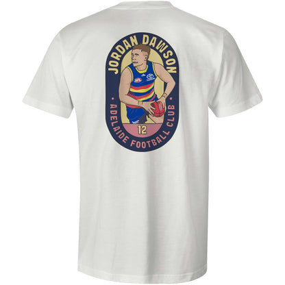 Adelaide Crows AFL x Jordan Dawson Signature Special Edition Tshirt 2025
