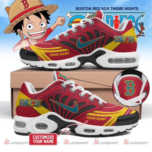 Limited Edition Boston Red Sox x One Piece Night Game 2025 New Shoes