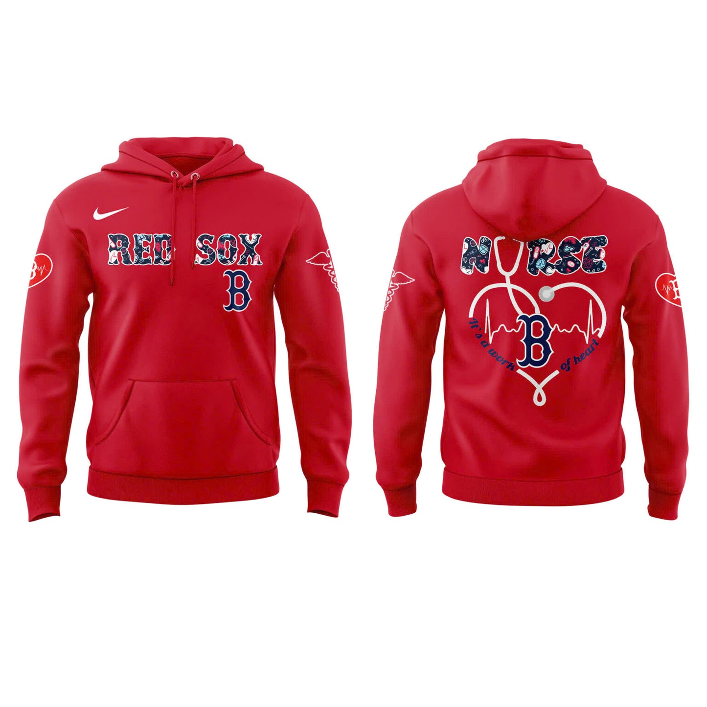 Boston Red Sox NURSES NIGHT Hoodie | Jogger | Cap