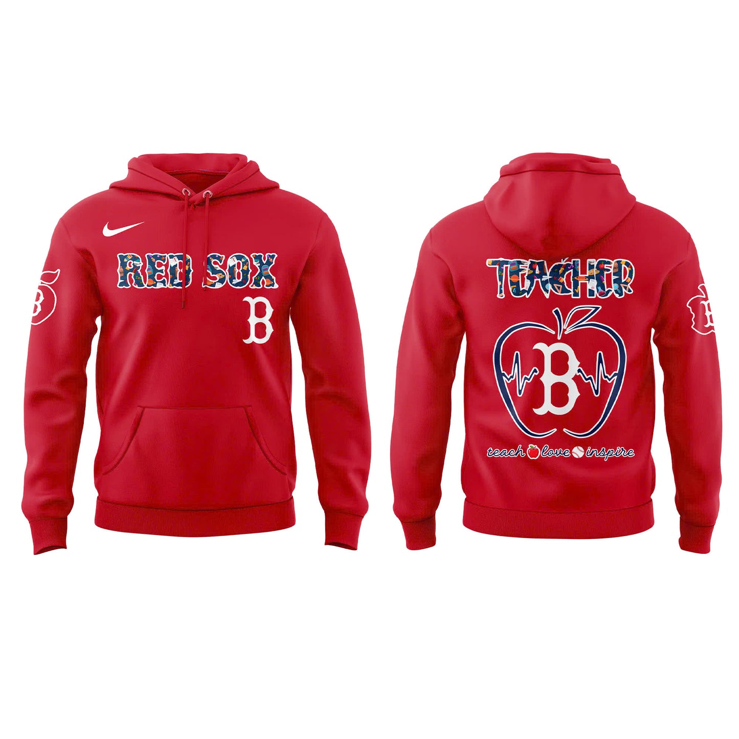 Boston Red Sox TEACHER NIGHT Hoodie | Jogger | Cap