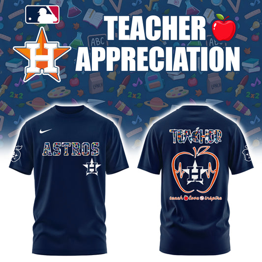 Houston Astros TEACHER NIGHT Combo Tshirt