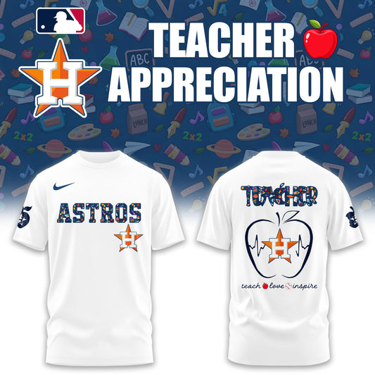 Houston Astros TEACHER NIGHT Combo Tshirt