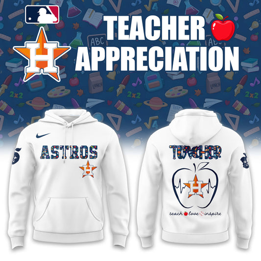 Houston Astros TEACHER NIGHT Hoodie