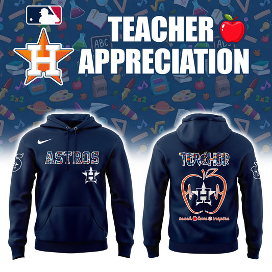 Houston Astros TEACHER NIGHT Hoodie