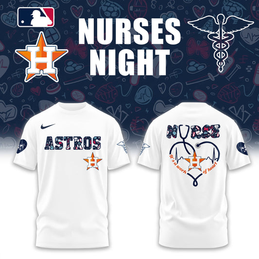 Houston Astros NURSE NIGHT Combo Tshirt